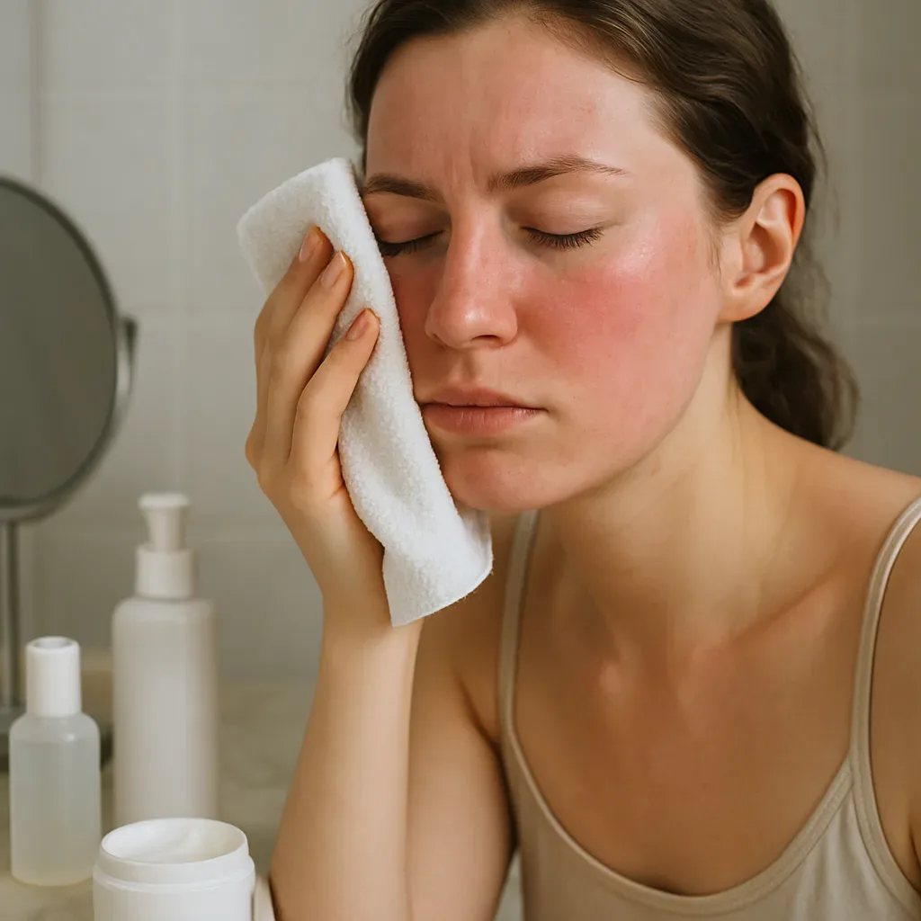 How to Fix Skin Red After a Face Mask