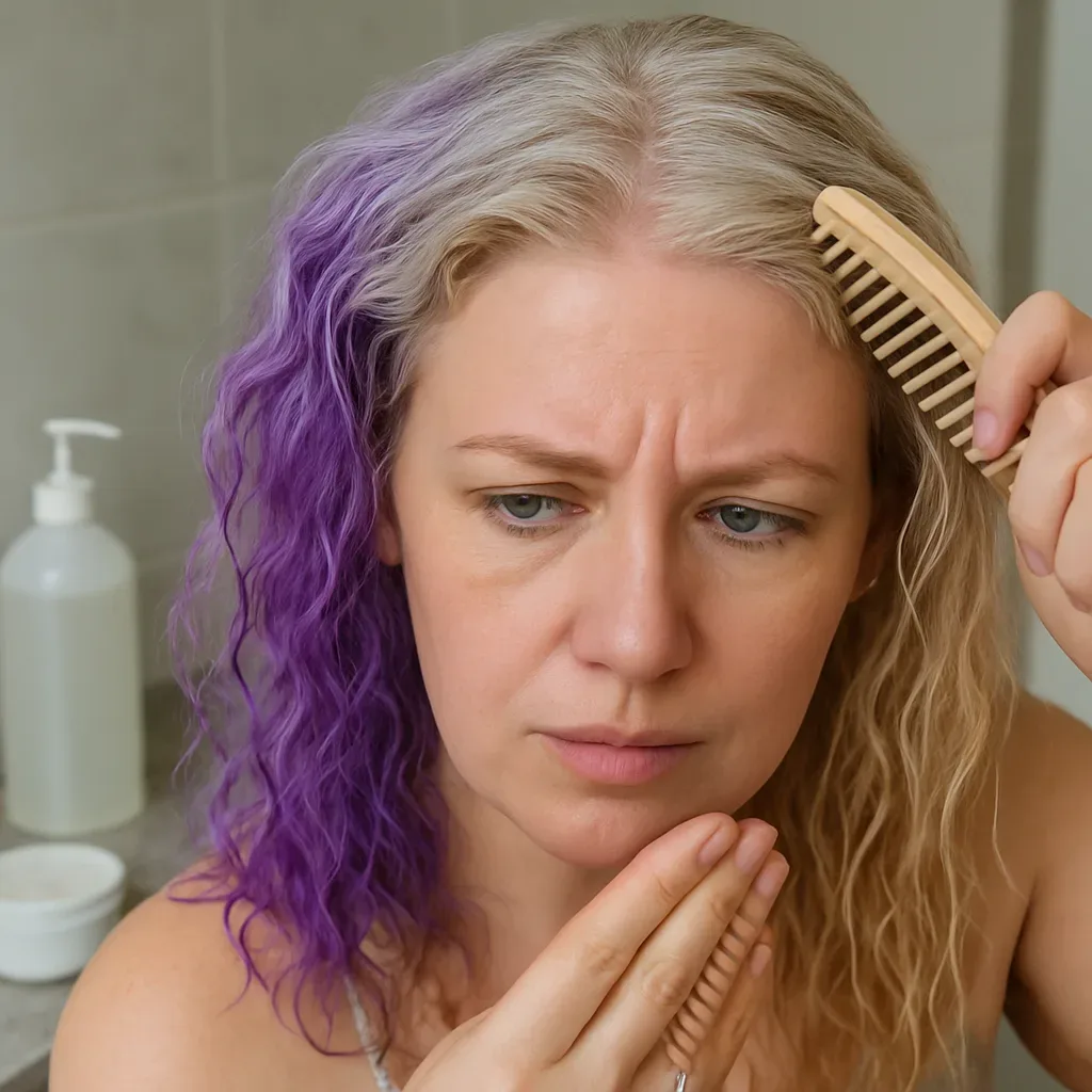 How to Fix Hair Toner That Turned Purple